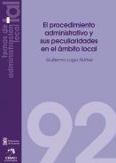 El procedimiento administrativo y sus peculiaridades en el mbito local