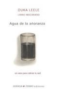 Agua de la aoranza