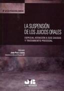 La suspensin de los juicios orales