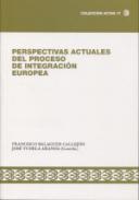 Perspectivas actuales del proceso de integracin europea