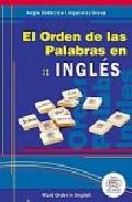 El orden de las palabras en ingls = Word Order in English