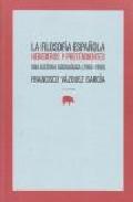 La filosofa espaola