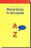 Manual bsico de lexicografa