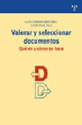 Valorar y seleccionar documentos