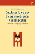 Diccionario de uso de las maysculas y minsculas