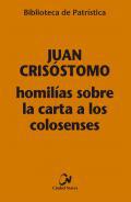 Homilas sobre la carta a los Colosenses