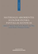 Materiales absorbentes ecolgicos para pantallas acsticas