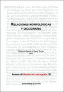Relaciones morfolgicas y diccionario