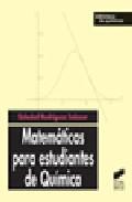 Matemticas para estudiantes de qumica