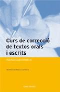 Curs de correcci de textos orals i escrits