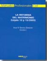 La reforma del matrimonio