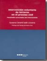 Intervencin voluntaria de terceros en el proceso civil