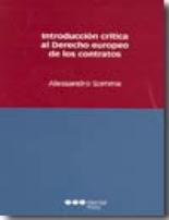 Introduccin crtica al derecho europeo de los contratos