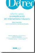 Informe sobre la simplificacin del ordenamiento tributario