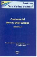 Cuestiones del derecho penal europeo