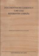 Documentos de Clemente V (1305-1314) referentes a Espaa