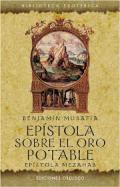 Epstola sobre el oro potable