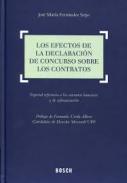 Los efectos de la declaracin de concurso sobre los contratos