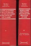Modificaciones estructurales de las sociedades mercantiles