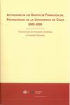 Actividades del Grupo de Formacin del Profesorado de la Universidad de Cdiz