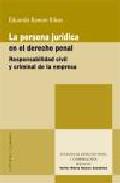 La persona jurdica en el derecho penal