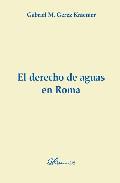 El derecho de aguas en Roma