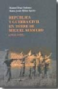Repblica y guerra civil en Torre de Miguel Sesmero (1931-1939)