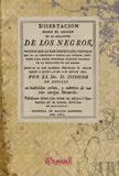 Disertacin sobre el origen de la esclavitud de los negros