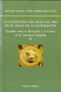 Estudios sobre la recepción y el canon en la literatura española, 1