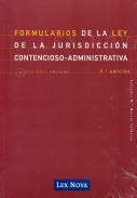 Formularios de la ley de la jurisdiccin contencioso-administrativa