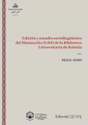Edicin y estudio sociolingstico del Manuscrito D.565 de la Biblioteca Universitaria de Bolonia