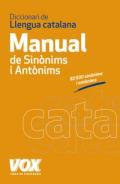 Diccionari manual de sinnims i antnims de la llengua catalana