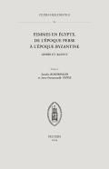 Femmes en gypte, de l'poque perse  l'poque byzantine