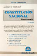 Constitución nacional comentada