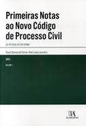 Primeiras notas ao novo Cdigo de Processo Civil, I