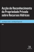 Aco de reconhecimento da propriedade privada sobre recursos hdricos