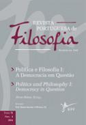 Poltica e filosofia : a democracia em questo, 1