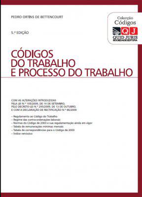 Cdigos do trabalho e processo do trabalho