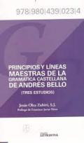 Principios y líneas maestras de la gramática castellana de Andrés Bello