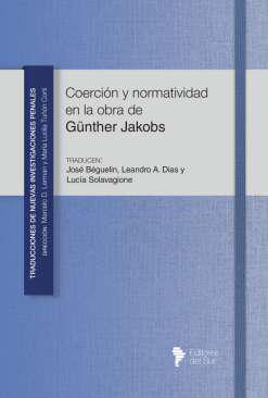Coerción y normatividad en la obra de Günther Jakobs