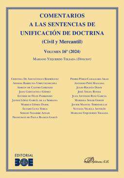 Comentarios a las Sentencias de Unificaci�n de Doctrina (Civil y Mercantil), 16