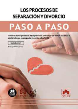 Los procesos de separacin y divorcio