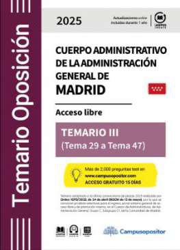 Cuerpo administrativo de la Administracin General de Madrid