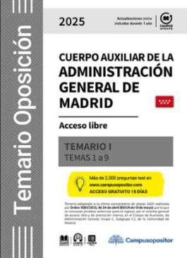 Cuerpo auxiliar de la Administracin general de Madrid