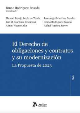El Derecho de obligaciones y contratos y su modernizacin