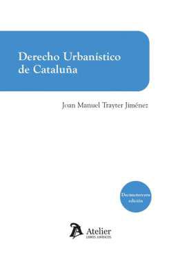 Derecho urbanstico de Catalua