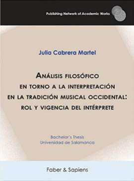 Anlisis filosfico en torno a la interpretacin en la tradicin musical occidental